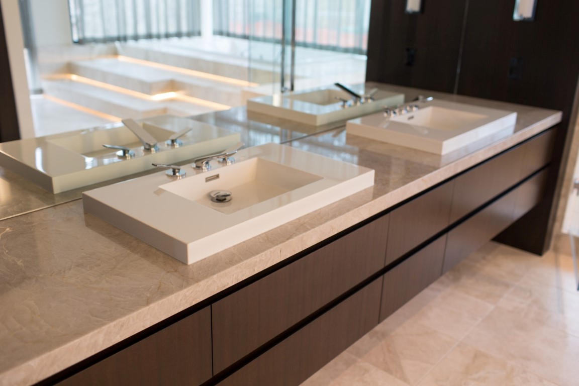 Calgary Bathroom Counters by Silkstone and Granite